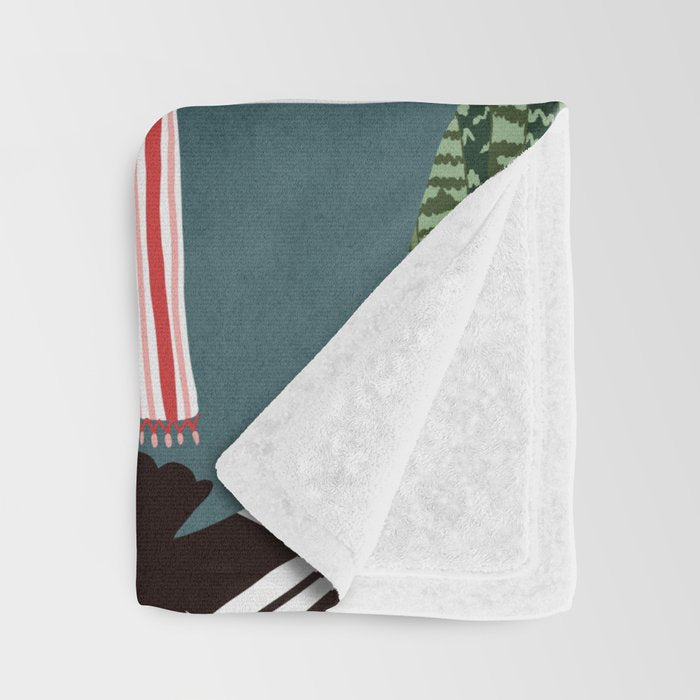 Night bath Throw Blanket Gallery Image 3