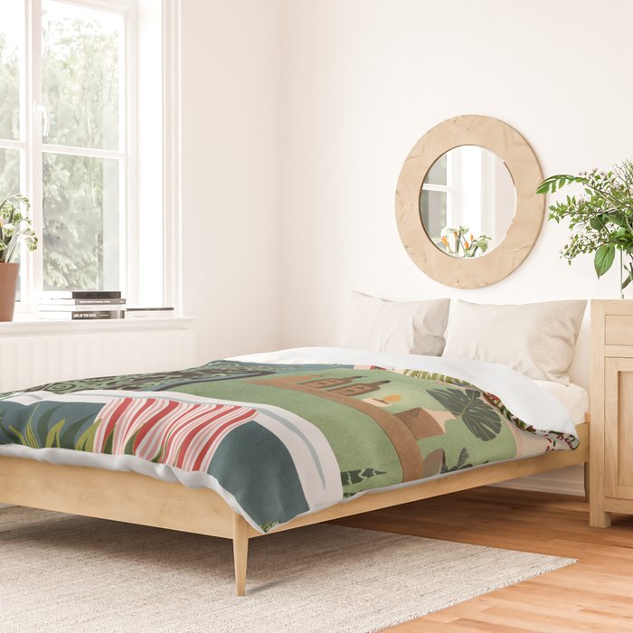 Night bath Duvet Cover Gallery Image 2
