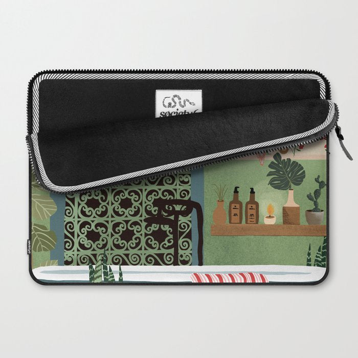 Night bath Laptop Sleeve Gallery Image 2