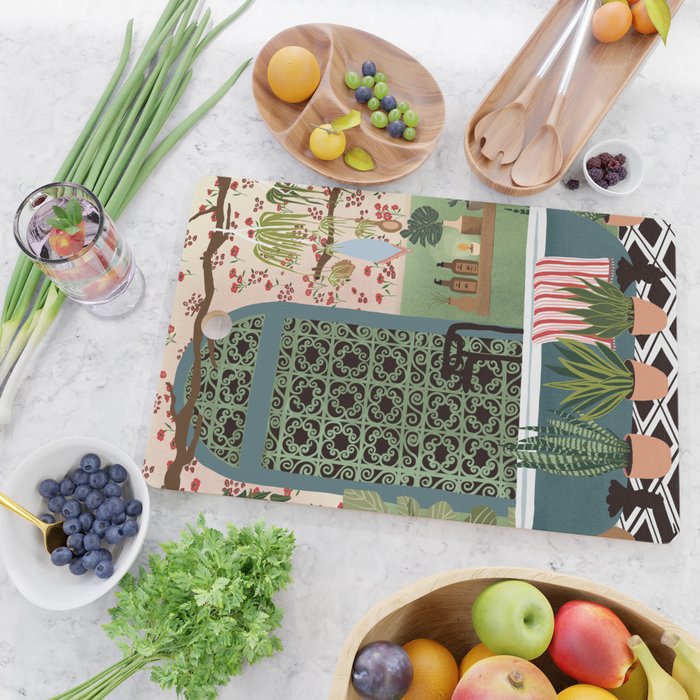 Night bath Cutting Board Gallery Image 2