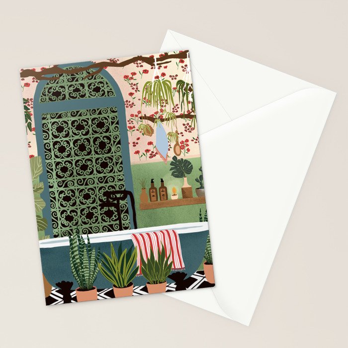 Night bath Stationery Card Gallery Image 2