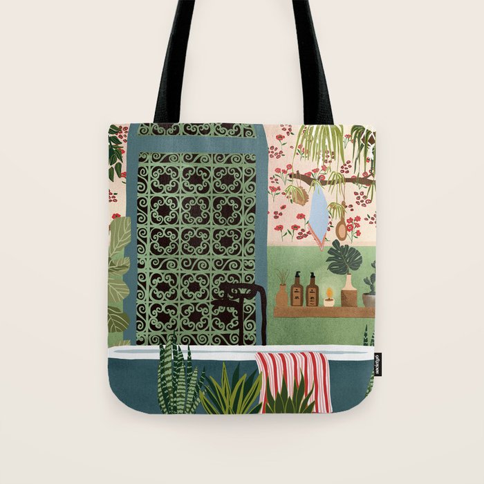 Night bath Tote Bag Gallery Image 1