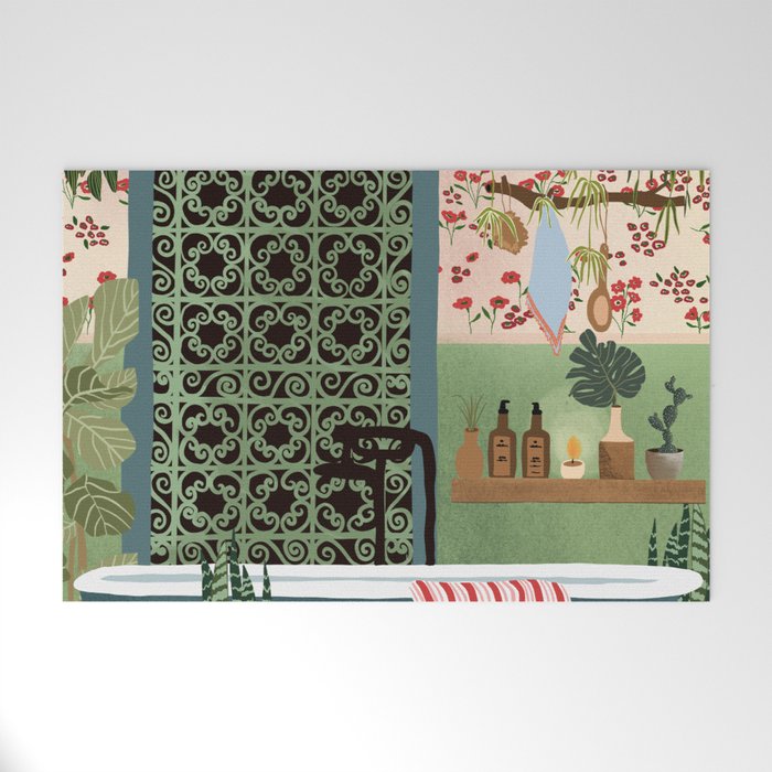 Night bath Welcome Mat Gallery Image 1