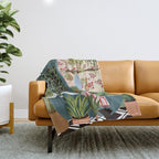 Night bath Throw Blanket Gallery Image 1