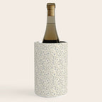 Diagonal Trailing Ditsy Floral - Cream Blue Wine Chiller Gallery Image 2