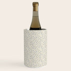 Diagonal Trailing Ditsy Floral - Cream Blue Wine Chiller Gallery Image 3
