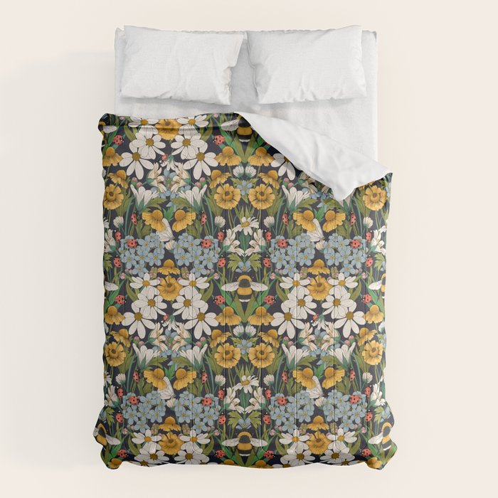Beehaven in Bloom Comforter Gallery Image 1