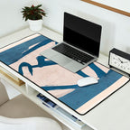 Modern Abstract Art Face 19 Desk Mat Gallery Image 2