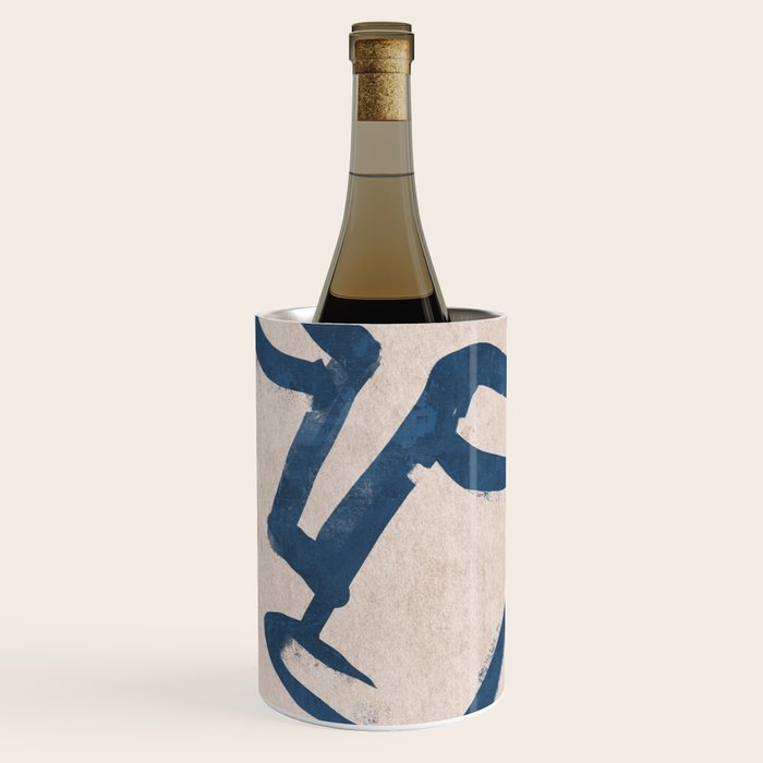 Modern Abstract Art Face 19 Wine Chiller Gallery Image 1