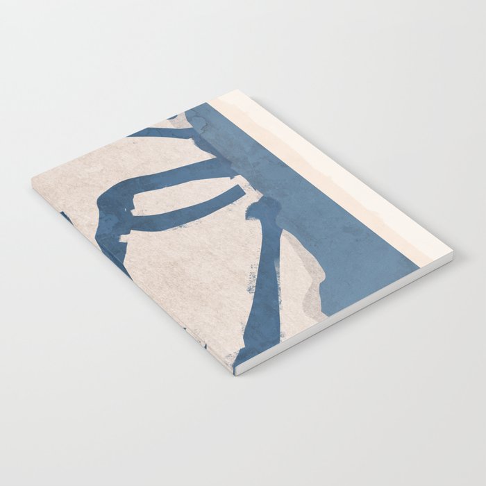 Modern Abstract Art Face 19 Notebook Gallery Image 2