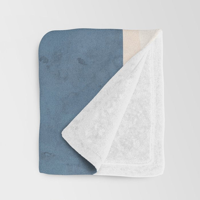 Modern Abstract Art Face 19 Throw Blanket Gallery Image 3