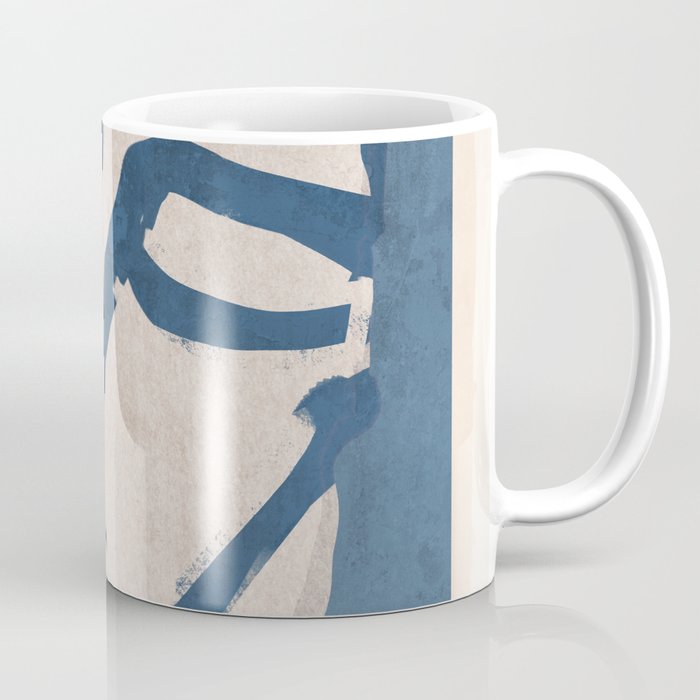 Modern Abstract Art Face 19 Coffee Mug Gallery Image 1