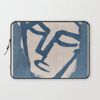 Modern Abstract Art Face 19 Laptop Sleeve Gallery Image 1