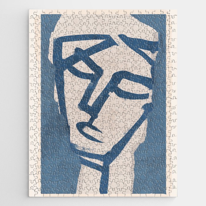 Modern Abstract Art Face 19 Jigsaw Puzzle Gallery Image 1