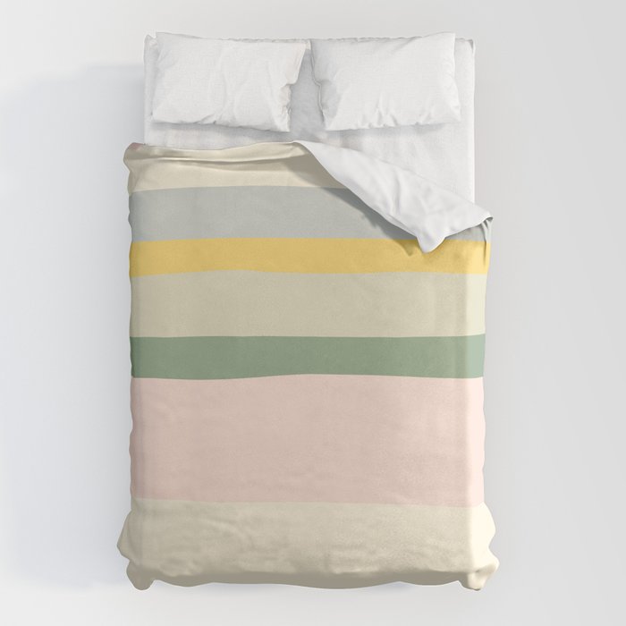 Colorful & Fun Striped Children's Pattern Duvet Cover Gallery Image 1