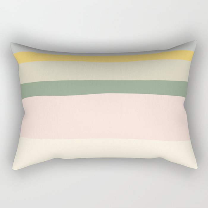 Colorful & Fun Striped Children's Pattern Rectangular Pillow Gallery Image 1