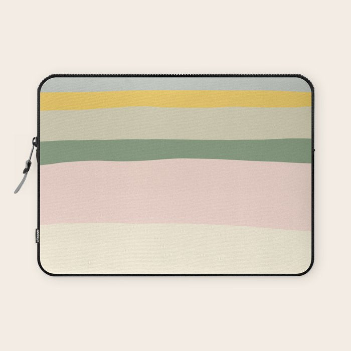 Colorful & Fun Striped Children's Pattern Laptop Sleeve Gallery Image 1