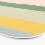 Colorful & Fun Striped Children's Pattern Bath Mat Gallery Image 3