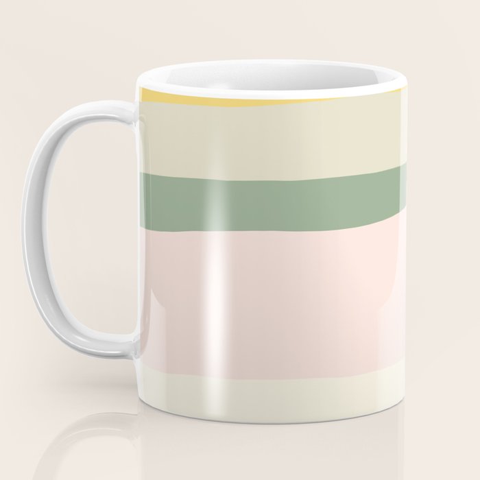 Colorful & Fun Striped Children's Pattern Coffee Mug Gallery Image 3