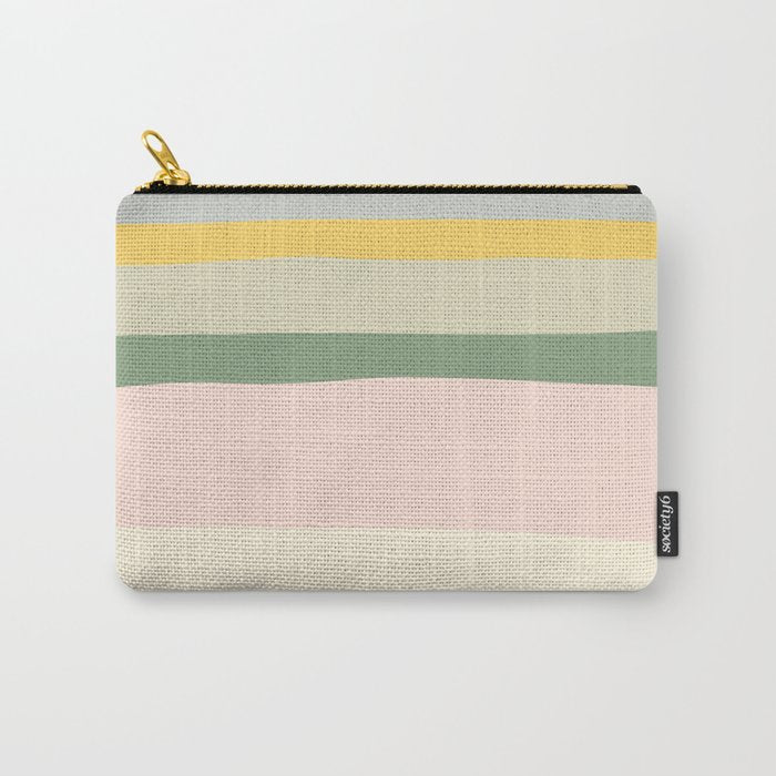 Colorful & Fun Striped Children's Pattern Carry All Pouch Gallery Image 1