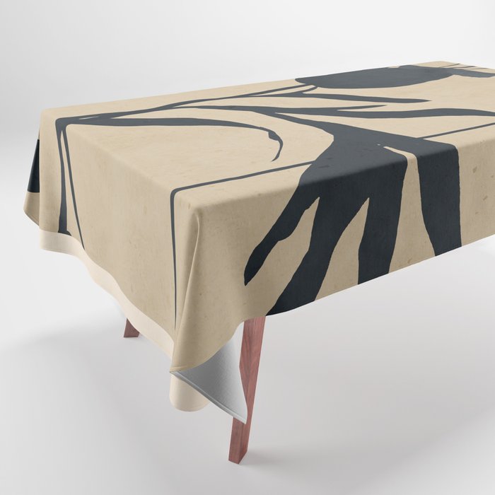 Abstract Art /Minimal Plant 93 Tablecloth Gallery Image 1