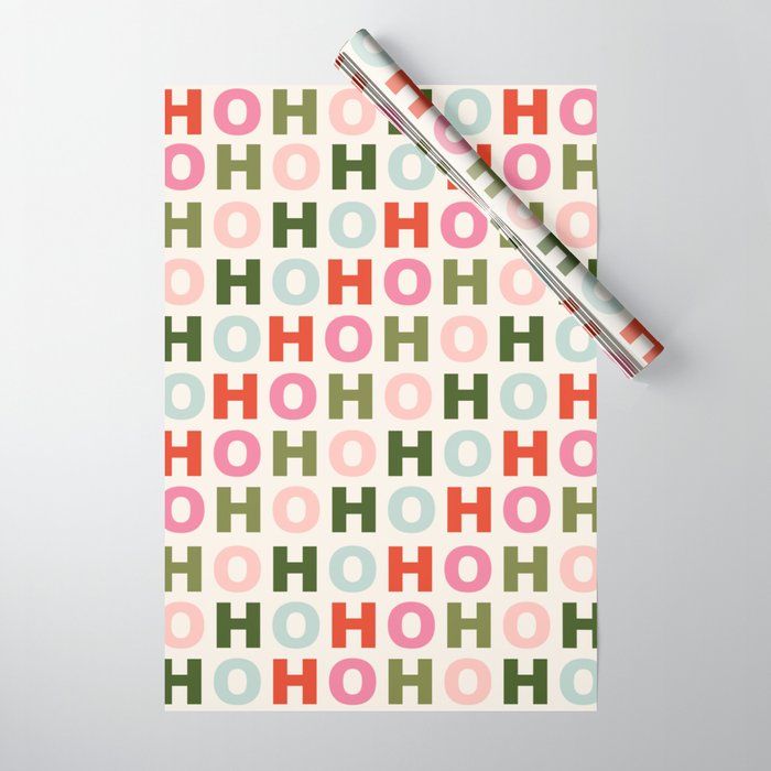 Ho Ho Ho Wrapping Paper Gallery Image 1