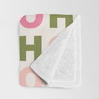Ho Ho Ho Throw Blanket Gallery Image 3