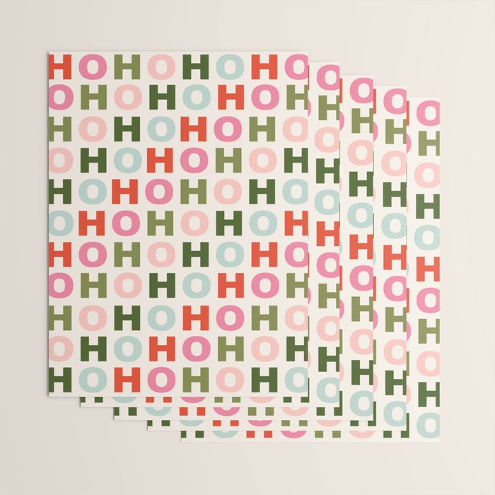 Ho Ho Ho Wrapping Paper Gallery Image 3