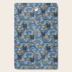 Love and Light Blue Hanukkah Cutting Board Gallery Image 1