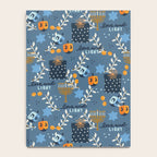 Love and Light Blue Hanukkah Notebook Gallery Image 4