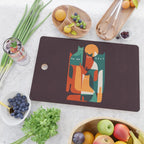 Cat Family Cutting Board Gallery Image 2
