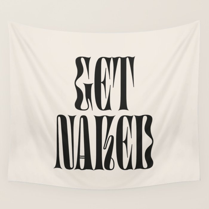 Get Naked Wall Tapestry Gallery Image 1