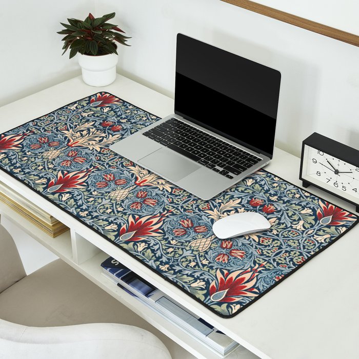 Snakeshead William Morris Textile Pattern Desk Mat Gallery Image 2