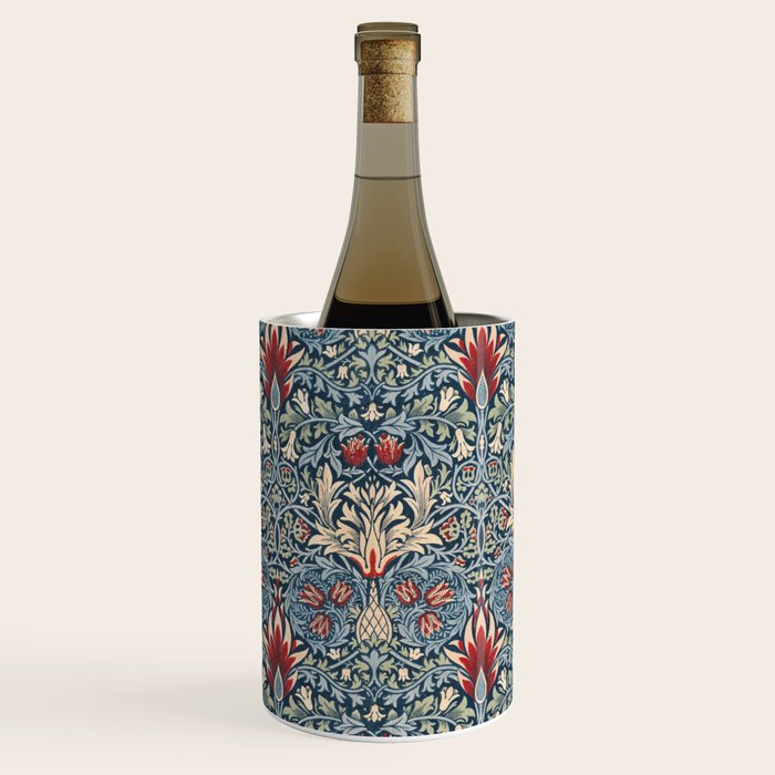 Snakeshead William Morris Textile Pattern Wine Chiller Gallery Image 2