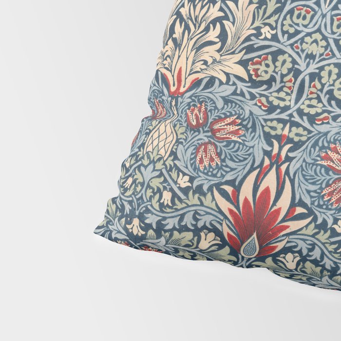 Snakeshead William Morris Textile Pattern Pillow Sham Gallery Image 4