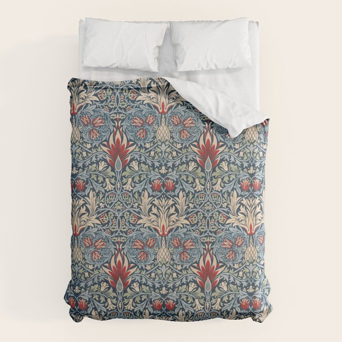 Snakeshead William Morris Textile Pattern Duvet Cover Gallery Image 6