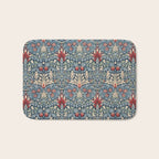 Snakeshead William Morris Textile Pattern Bath Mat Gallery Image 1