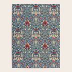 Snakeshead William Morris Textile Pattern Poster Gallery Image 4
