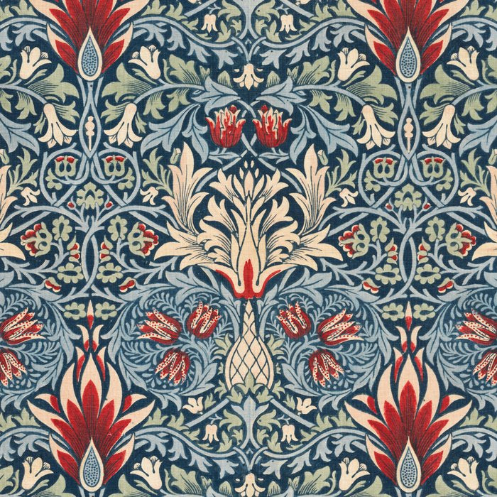 Snakeshead William Morris Textile Pattern Coffee Mug Gallery Image 2