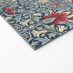 Snakeshead William Morris Textile Pattern Welcome Mat Gallery Image 2