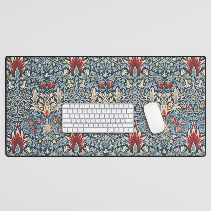 Snakeshead William Morris Textile Pattern Desk Mat Gallery Image 1
