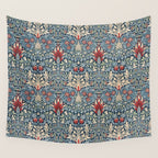 Snakeshead William Morris Textile Pattern Wall Tapestry Gallery Image 4