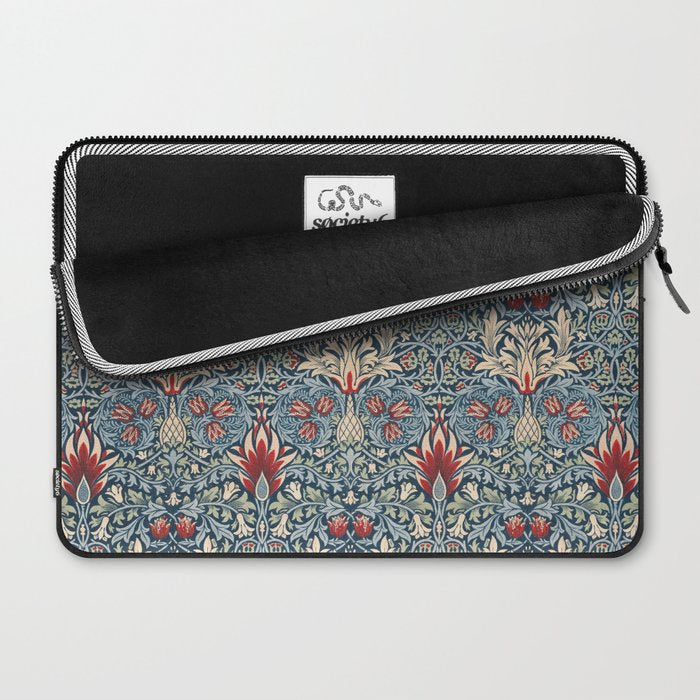 Snakeshead William Morris Textile Pattern Laptop Sleeve Gallery Image 2