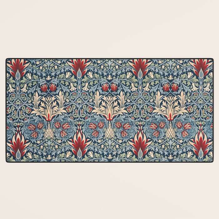 Snakeshead William Morris Textile Pattern Desk Mat Gallery Image 3