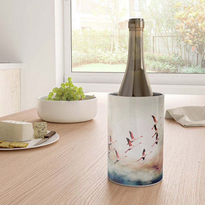 Flock of Flamingos Wine Chiller Gallery Image 4