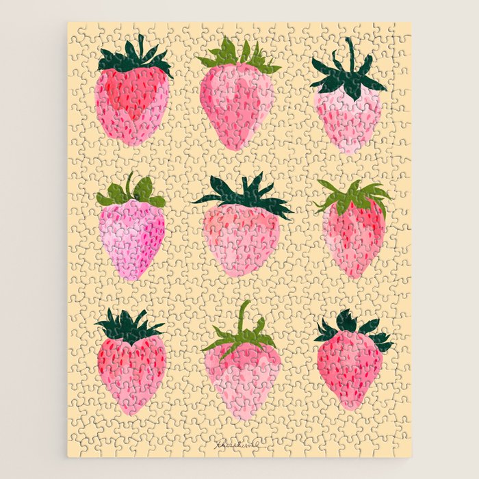 Strawberry Dreams Jigsaw Puzzle Gallery Image 1