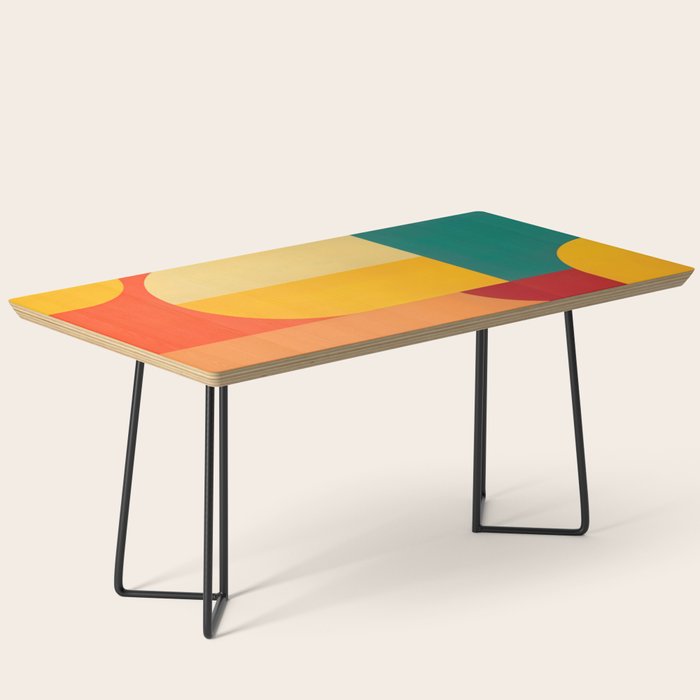 Colored Archs Coffee Table Gallery Image 1