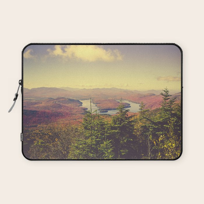 Autumn in the Adirondack Mountains landscape travel photography Laptop Sleeve Gallery Image 1