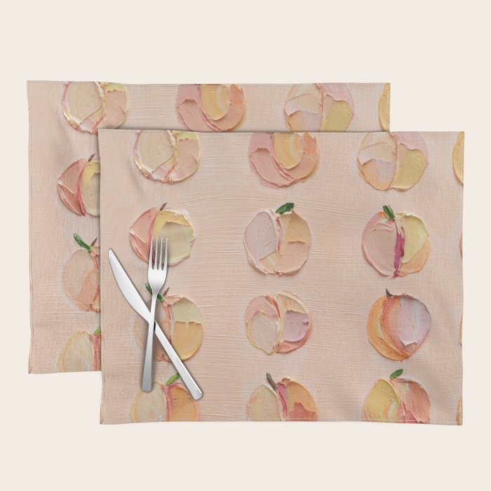 Peaches and Cream 6 Placemat Gallery Image 1