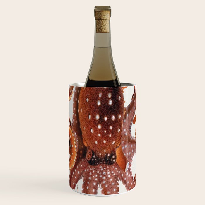 White Spotted Octopus Wine Chiller Gallery Image 1